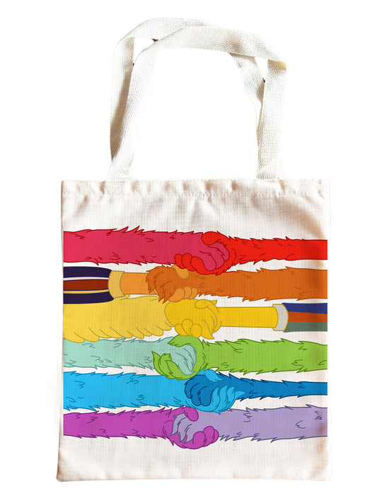 Rainbow Street Friends Pride Tote