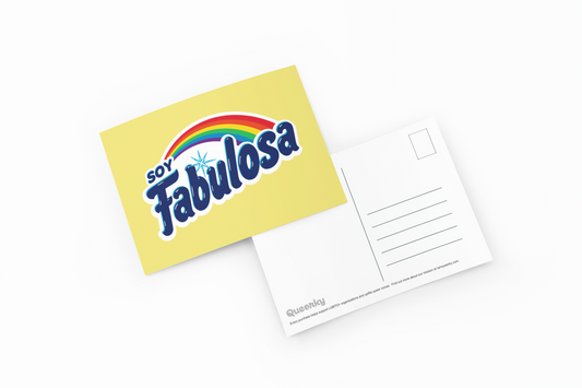 Soy Fabulosa Postcard