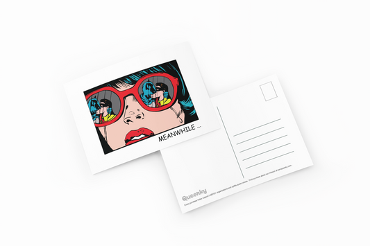 Superhero Postcard