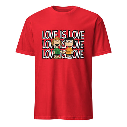 Love is Love Peanuts Unisex T-Shirt